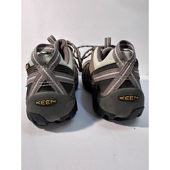 Keen Flint Steel Toe Womens Brown/Gray Hiking Shoes Size 7.5 Outdoor Adventure F - Picture 8 of 11
